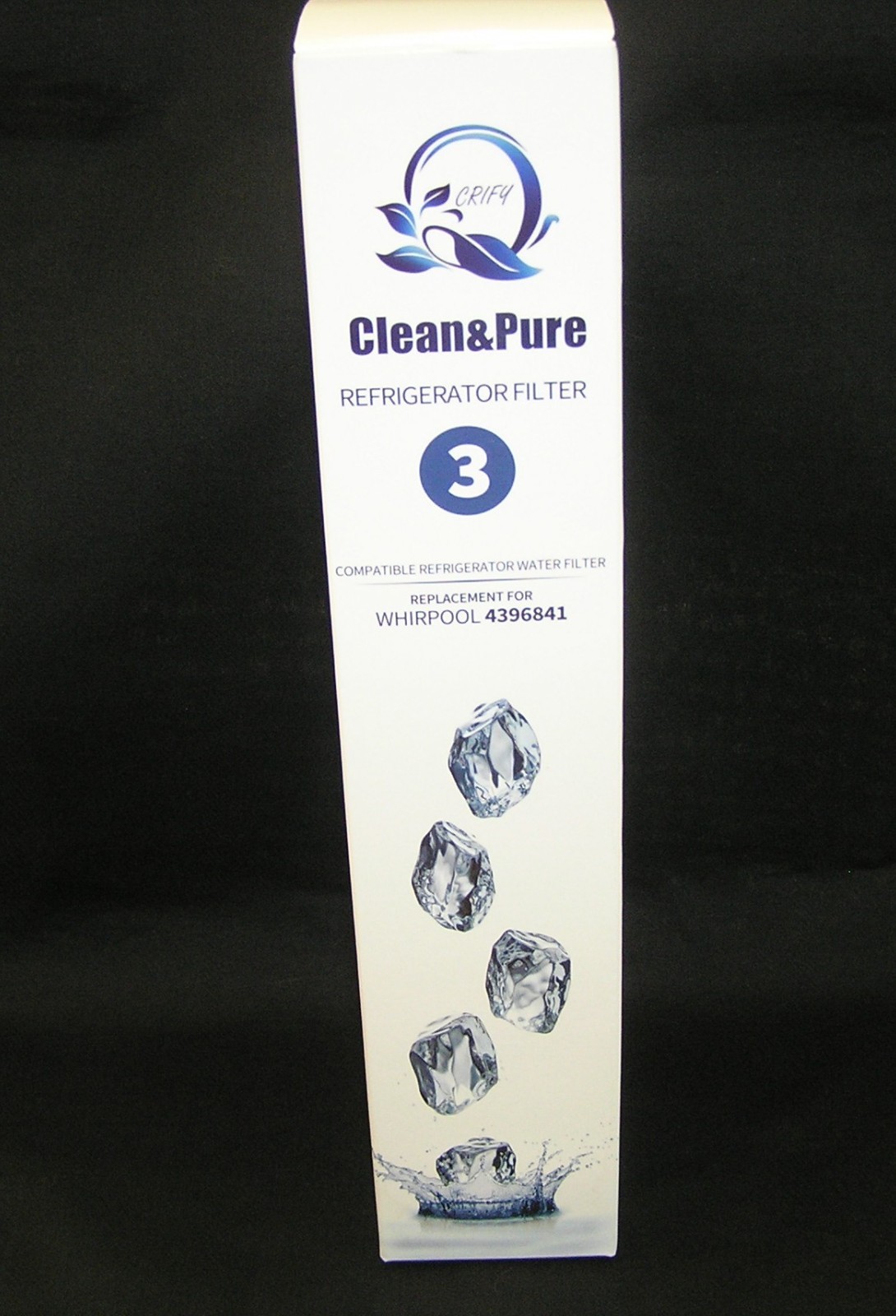 CRIFY CLEAN & PURE REFRIGERATOR FILTER 3 4396841 COMPATIBLE