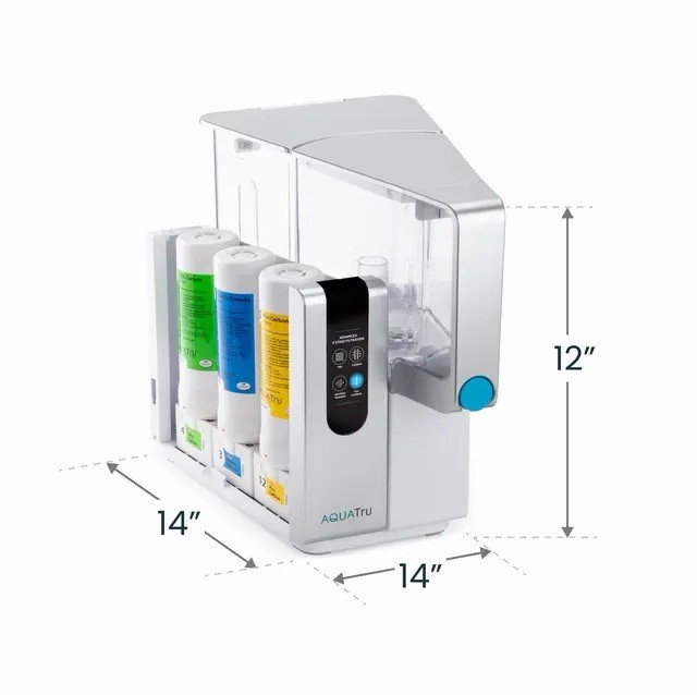 AQUATru 2040 Classic 4-Stage Reverse Osmosis Water Filter System NEW