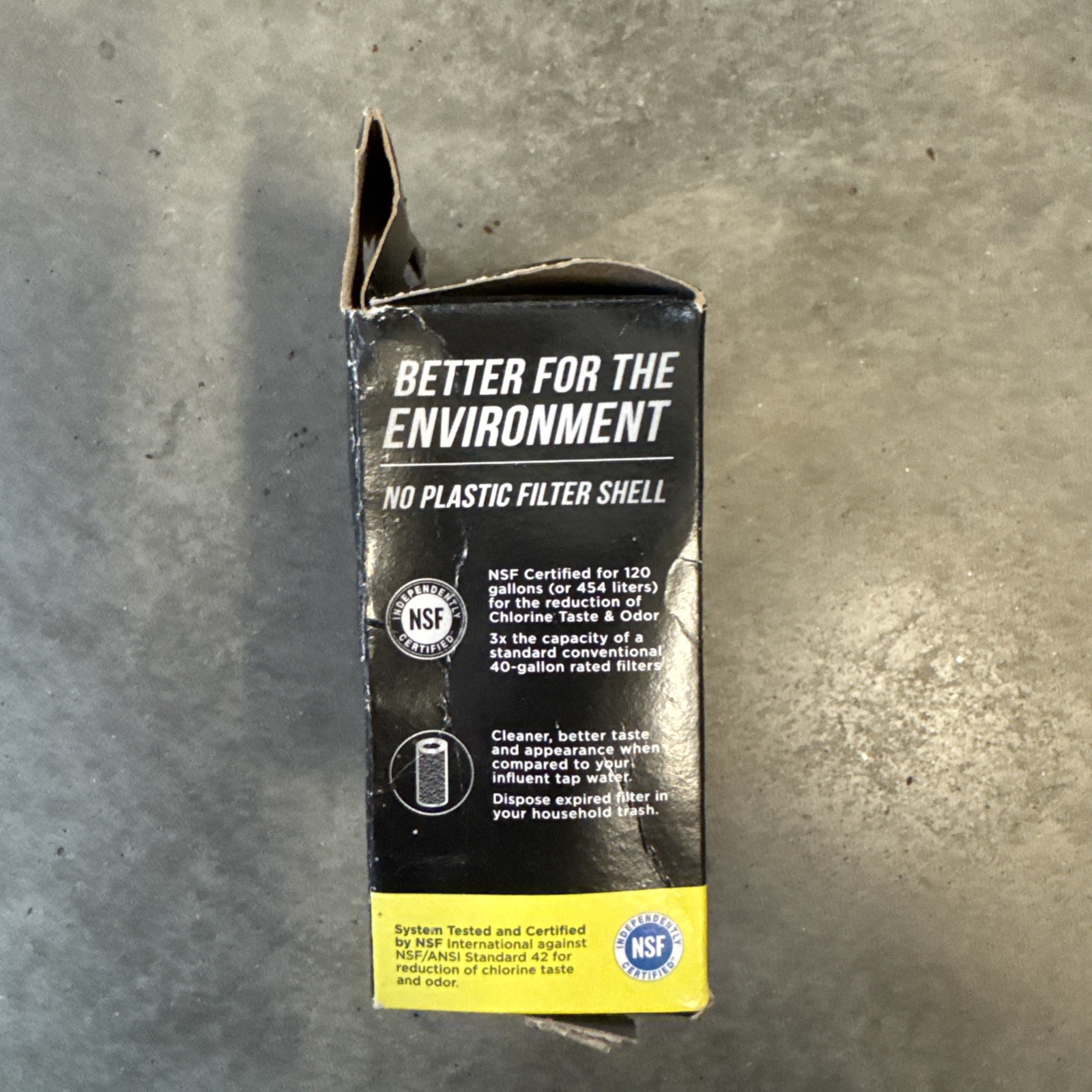 ECOFILTER from ZEROWATER 2 pack Replacement Water Filters ZR-002ECO | Box Damage