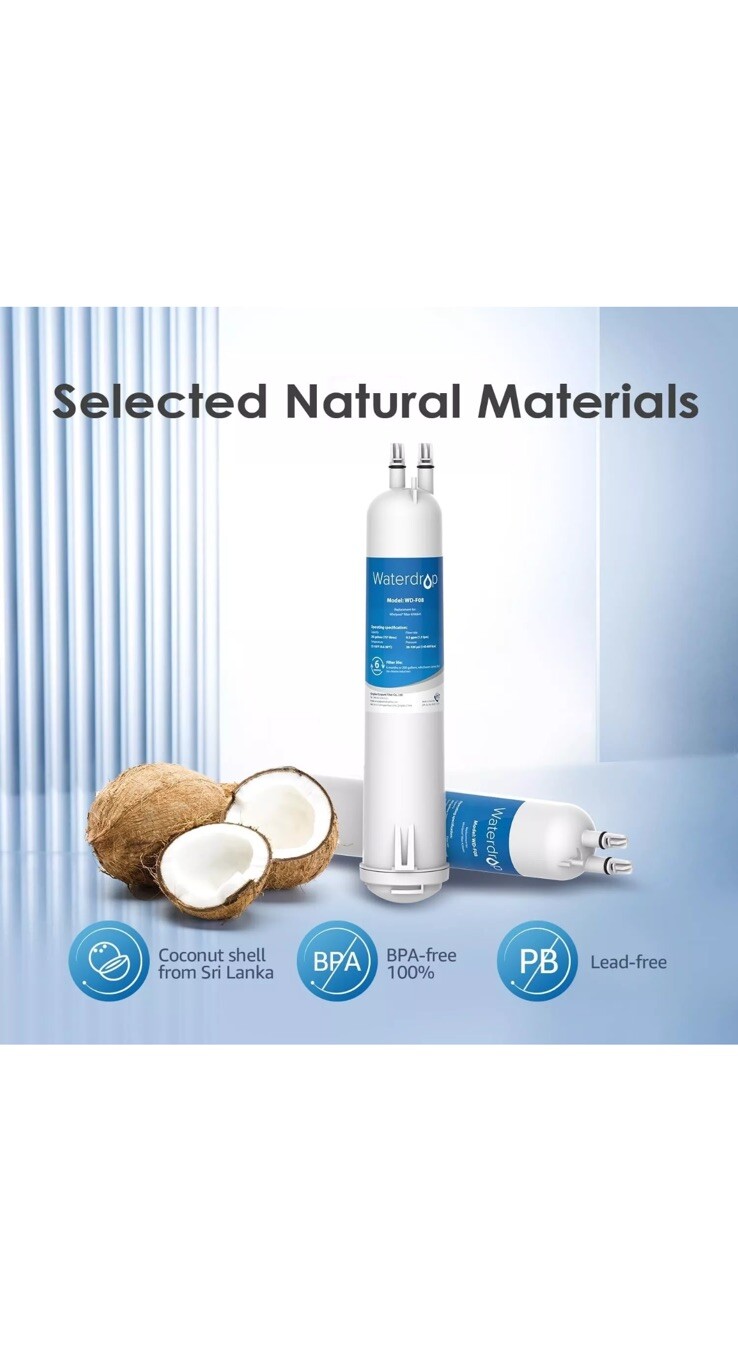 Waterdrop WD-F08 Refrigerator Water Filter, Fits Kenmore 46-9083, 46-90309