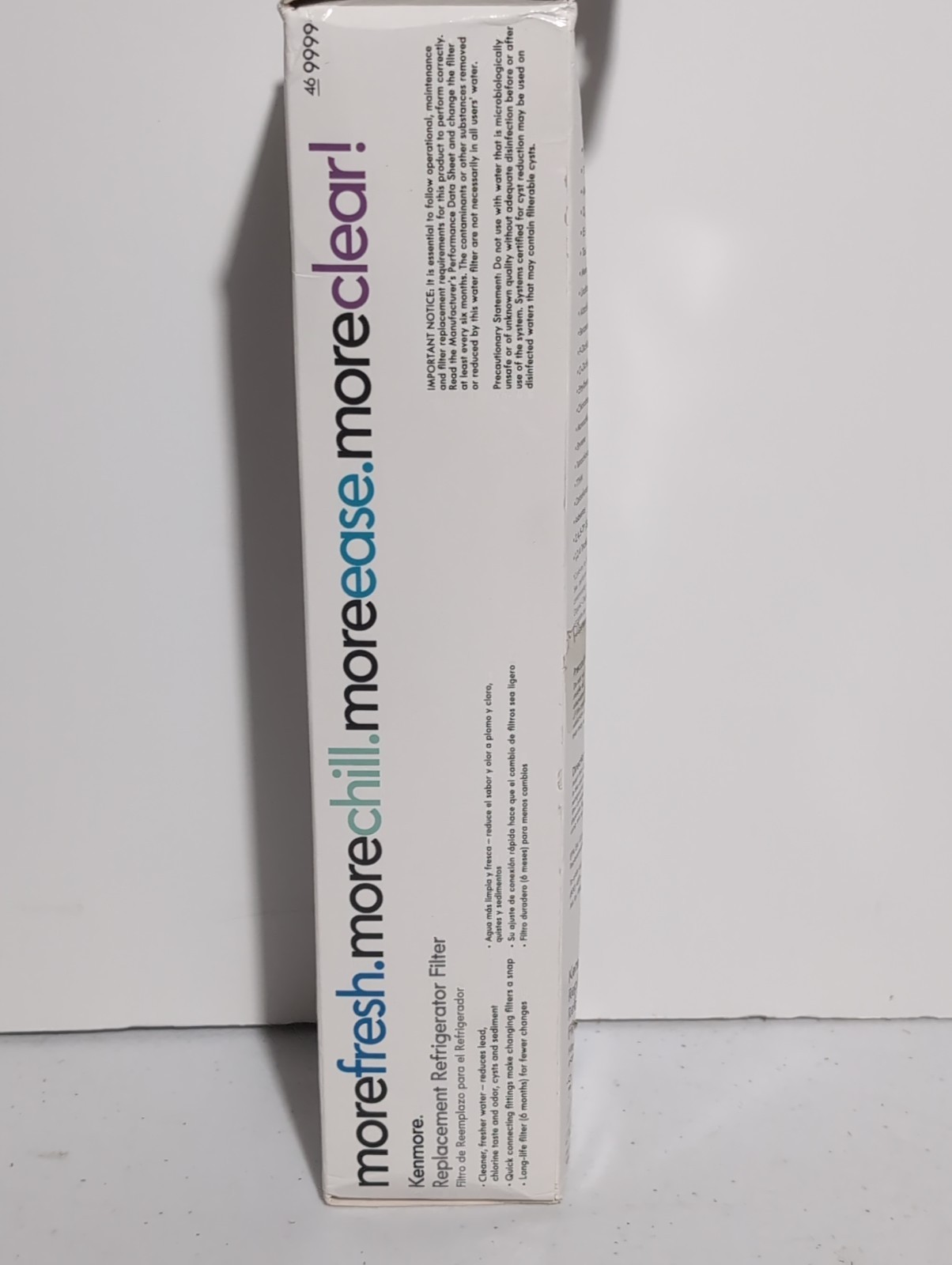 Kenmore 46-9999 Water Filter Cartridge Replacement NEW SEALED