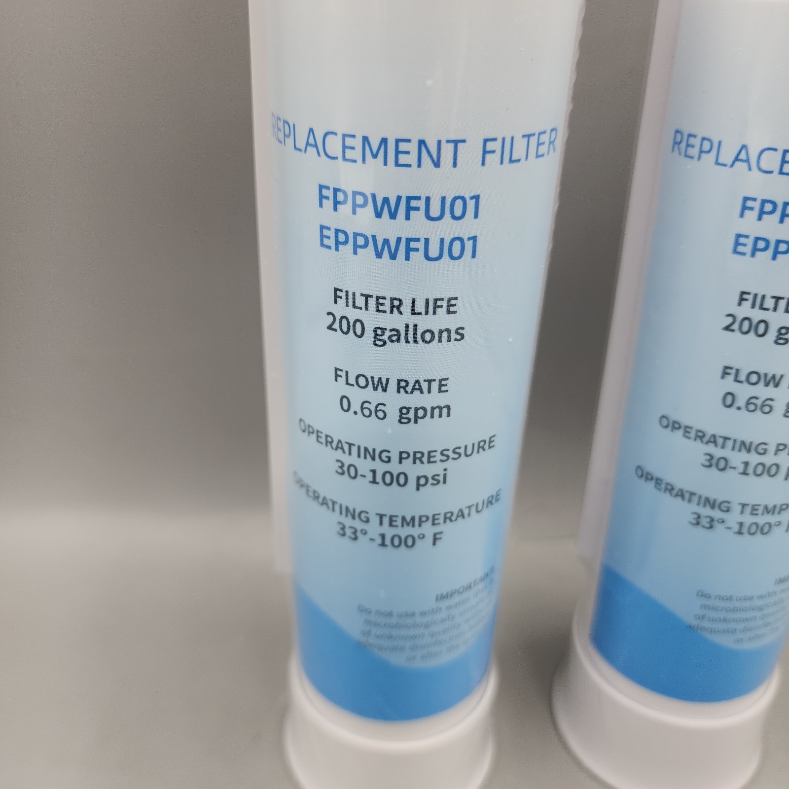 2x For Frigidaire PWF-1 FPPWFU01 EPPWFU01 Refrigerator Water Ice Filter