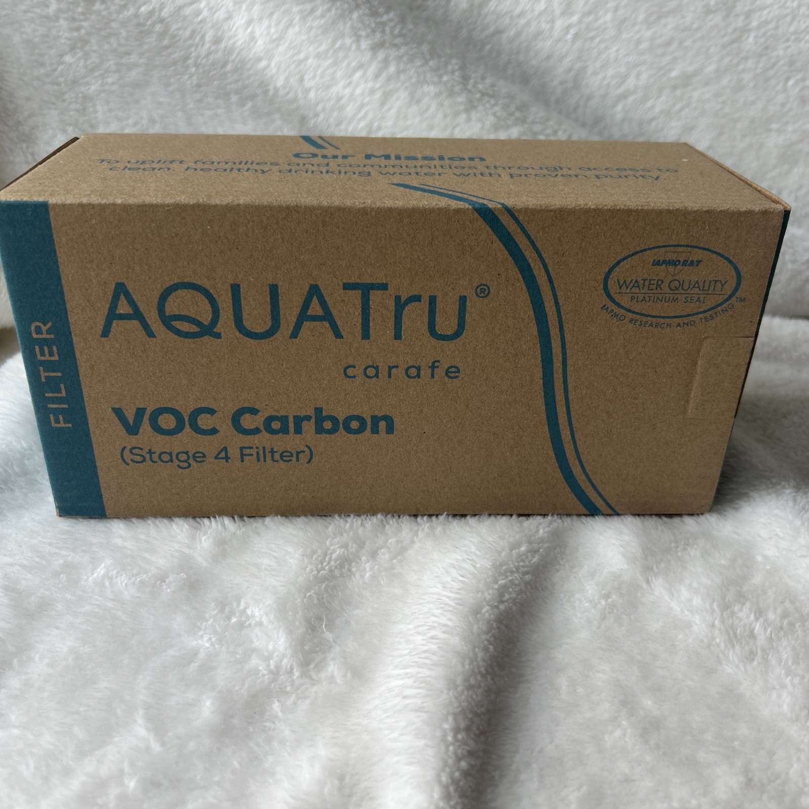 AquaTru Replacement VOC Carbon Stage 4 Filter for Carafe 10AT100VF01 New