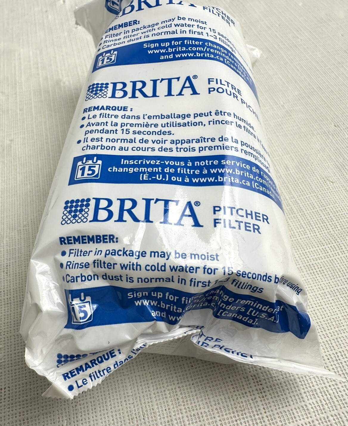 4 Count Genuine Brita Standard Water Pitcher Filter Replacement Filters Lot