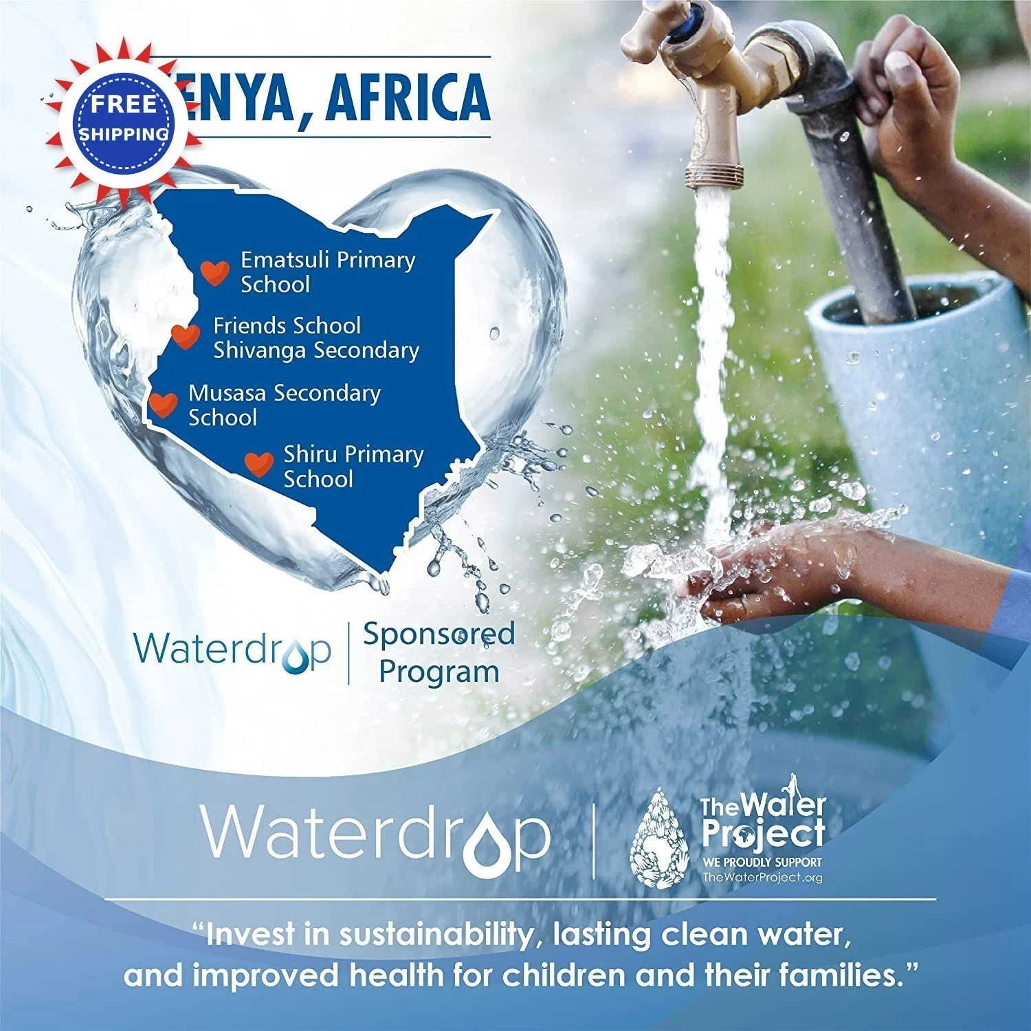 Waterdrop Replacement Filter Pack 3 Reduces Chlorine Taste Odor 9 Months