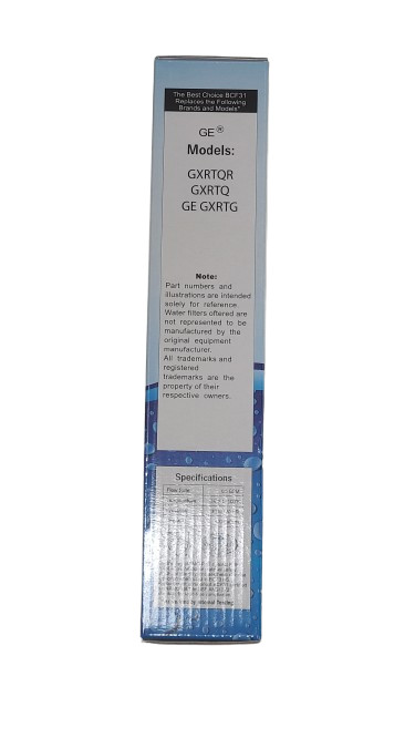 Best Choice BCF31 Inline Water Filter, Replacement for GE® GXRTQR 2PK
