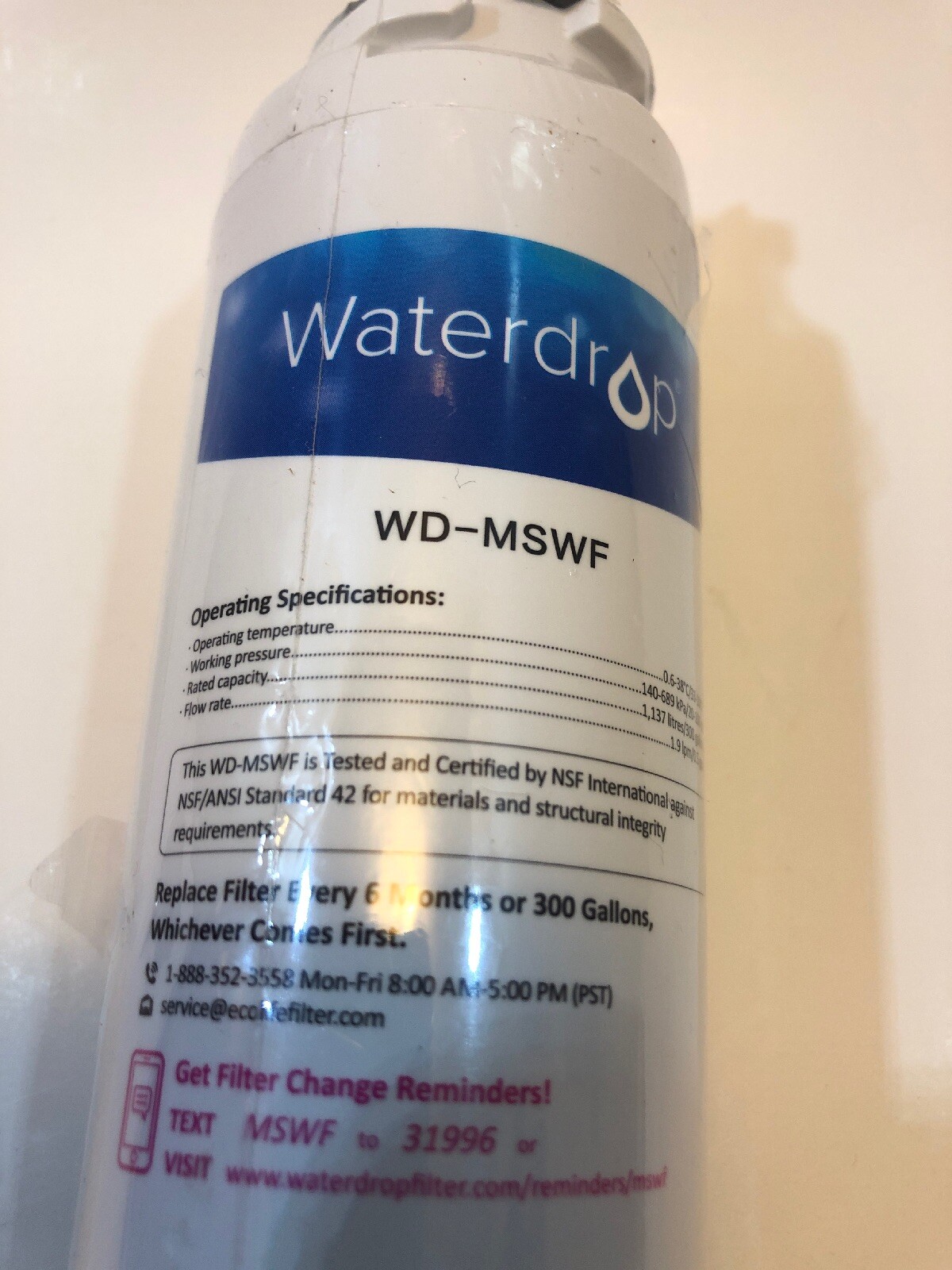 Waterdrop WD-Mswf Replacement for GE