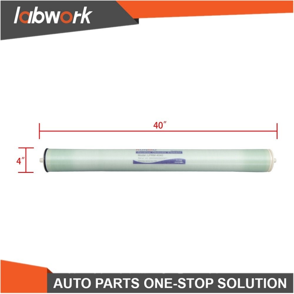 Labwork BW-4040 Reverse Osmosis Membrane 4inx40in 2400 GPD w/AG4040FF AG4040TF