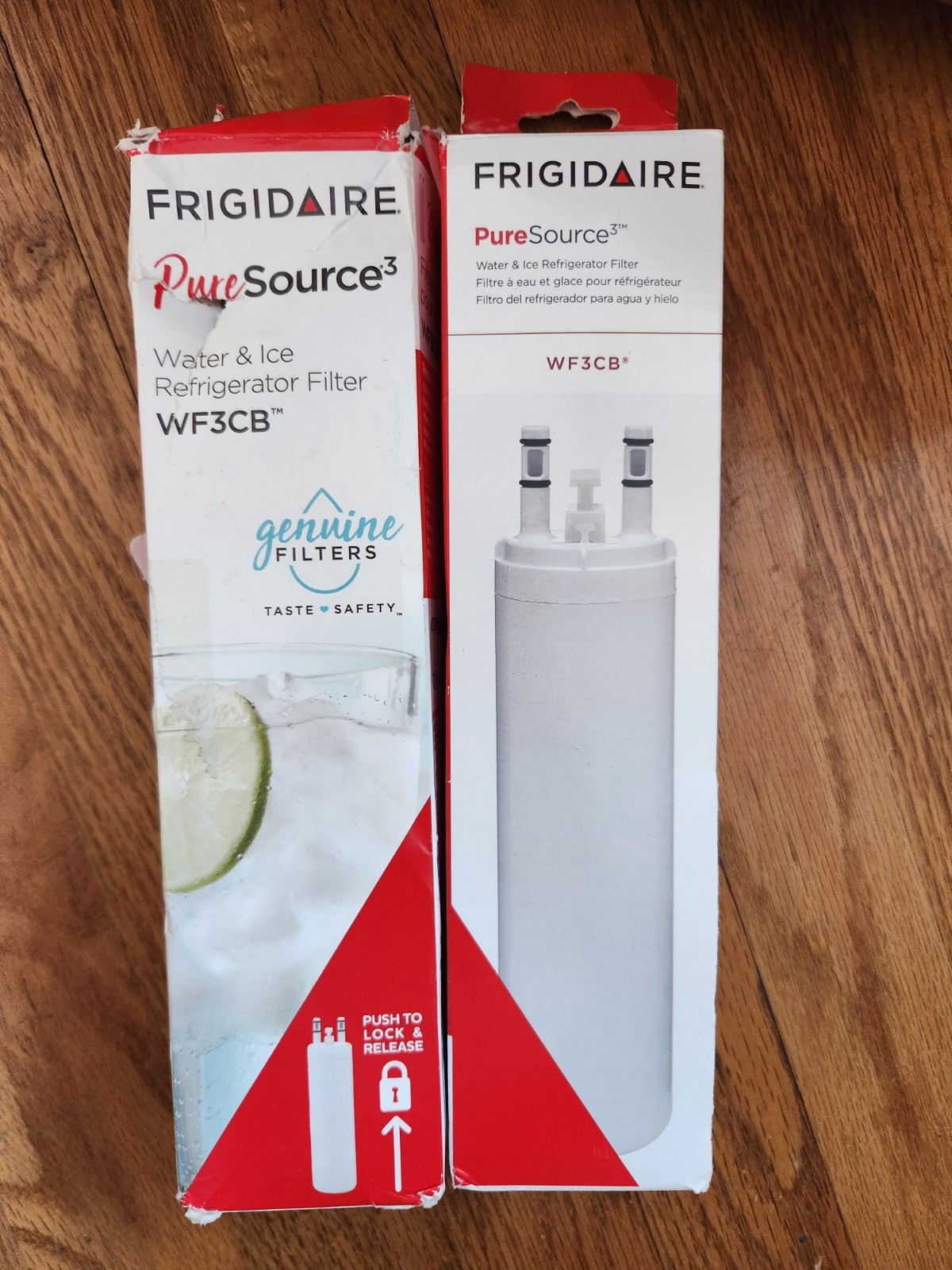 2 PK Frigidaire WF3CB PureSource 3 Refrigerator Filter