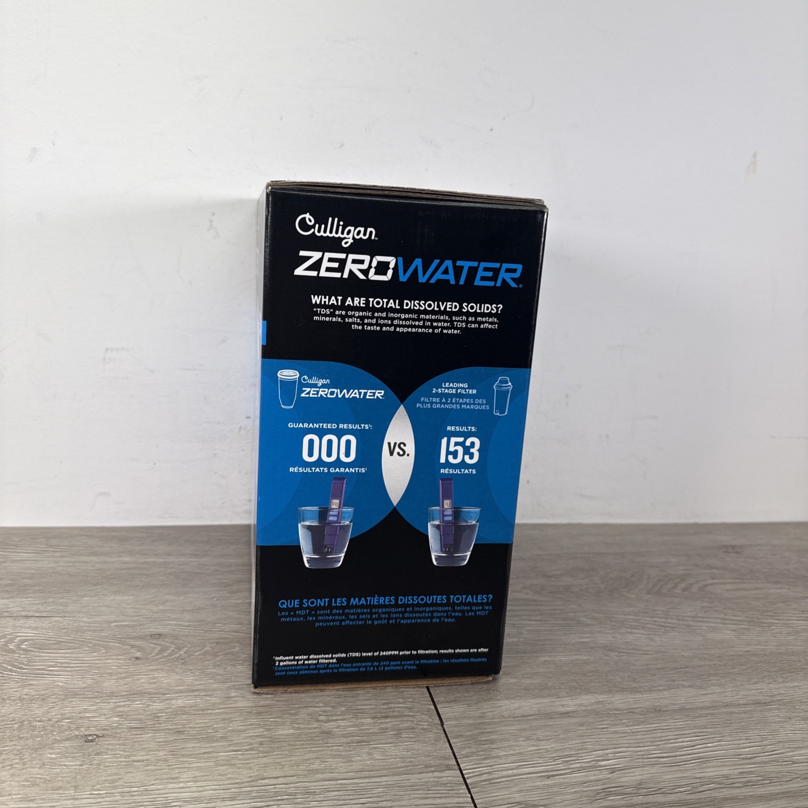 Culligan with ZeroWater Technology 10 Cup Water Filter Pitcher 5-Stage Advanced