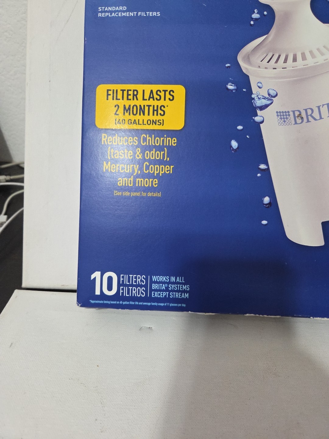 *NEW* Brita 987554 Pitcher Replacement Filters – 10 Pack