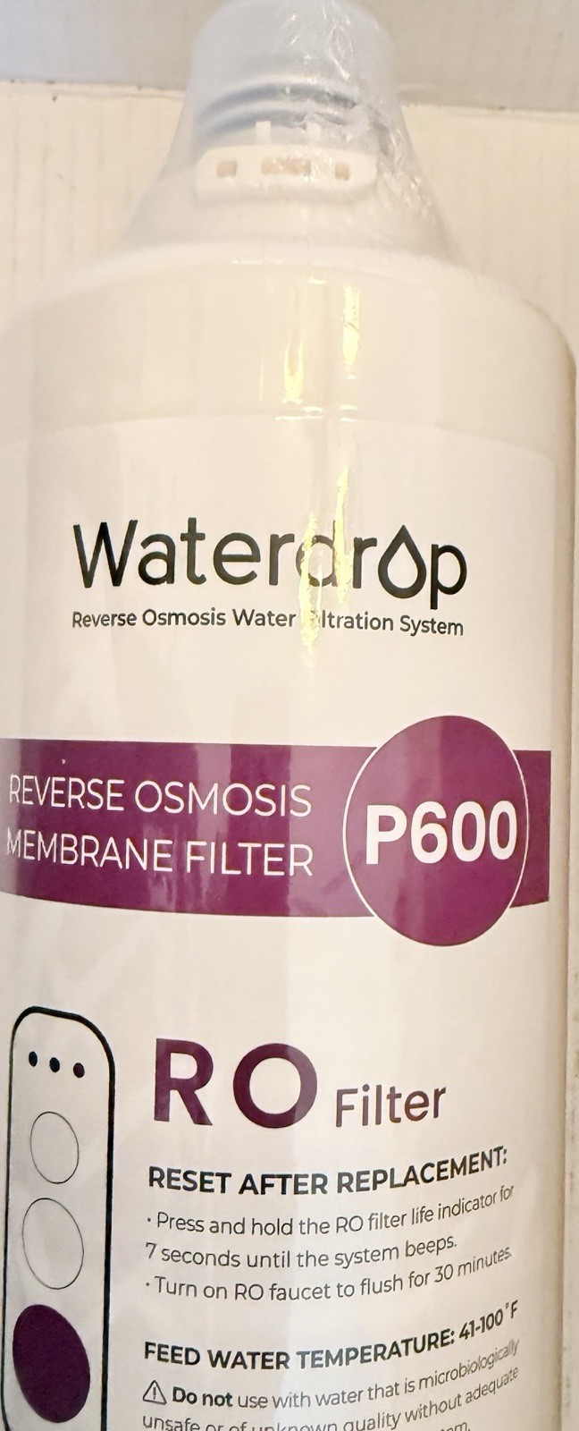 Water Drop Filter WD-G3P600-RO
