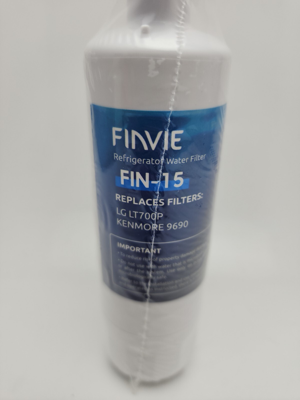 FINVIE FIN-15 Refrigerator Water Filter Compatible with LG LT700P Kenmore 9690