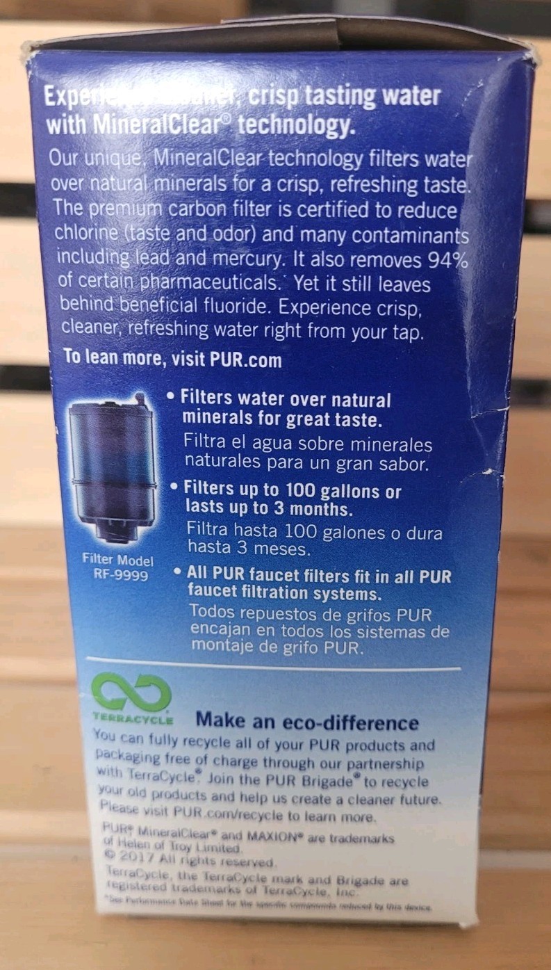 NEW 3 Pack PUR Max Ion MineralClear Faucet Filter Replacement Cartridges SEALED