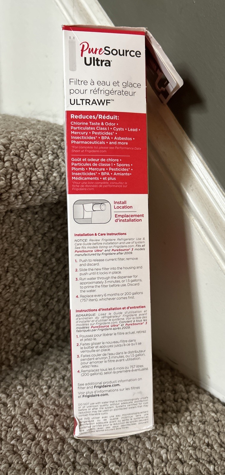 1 Pack New ULTRAWF Fit Frigidaire Ultra PureSource Refrigerator Water Filter US