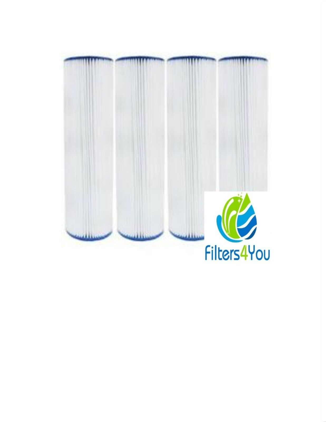 Fits Culligan S1A Whole House Standard Water Filter, 16,000 Gallons 4-Pack