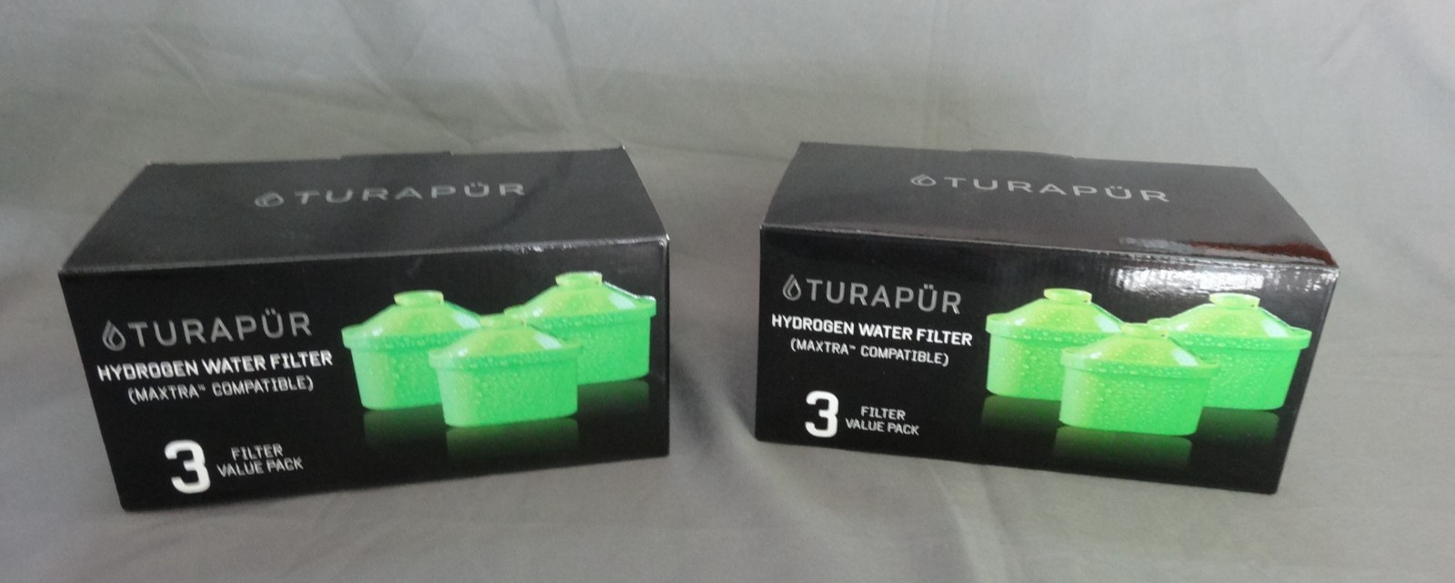 2 boxes Turapur Hydrogen Water Filter 3 Packs