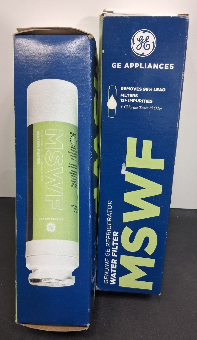 2 NEW MSWF Refrigerator Water Filters Purifiers for GE Appliances