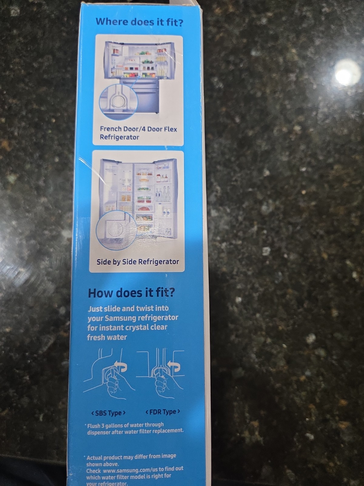 Samsung DA29-00020B Refrigerator Water Filter – 2 Pack