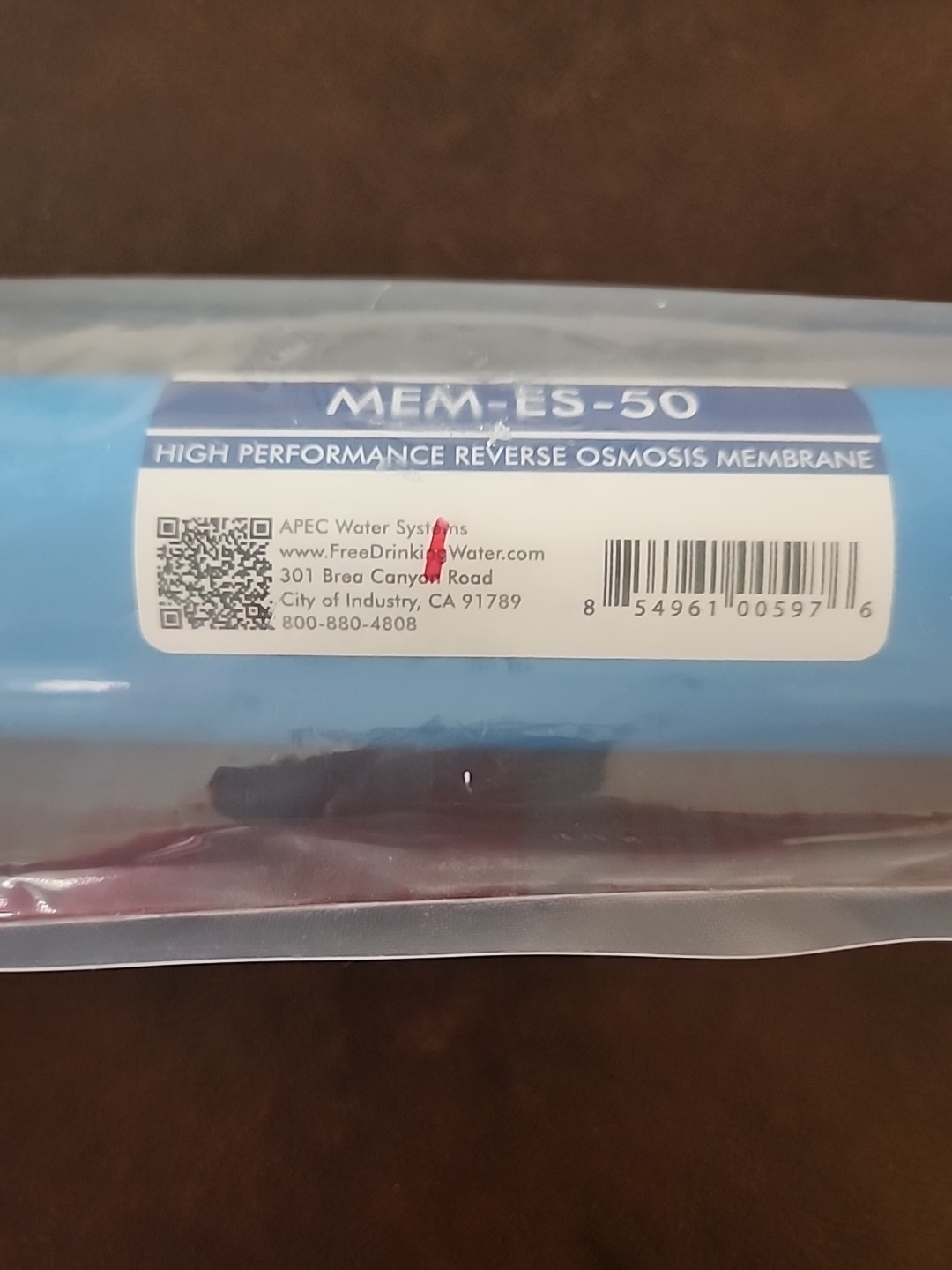APEC Water MEM-ES-50 High Performance Reverse Osmosis Membrane 1 Pack NEW
