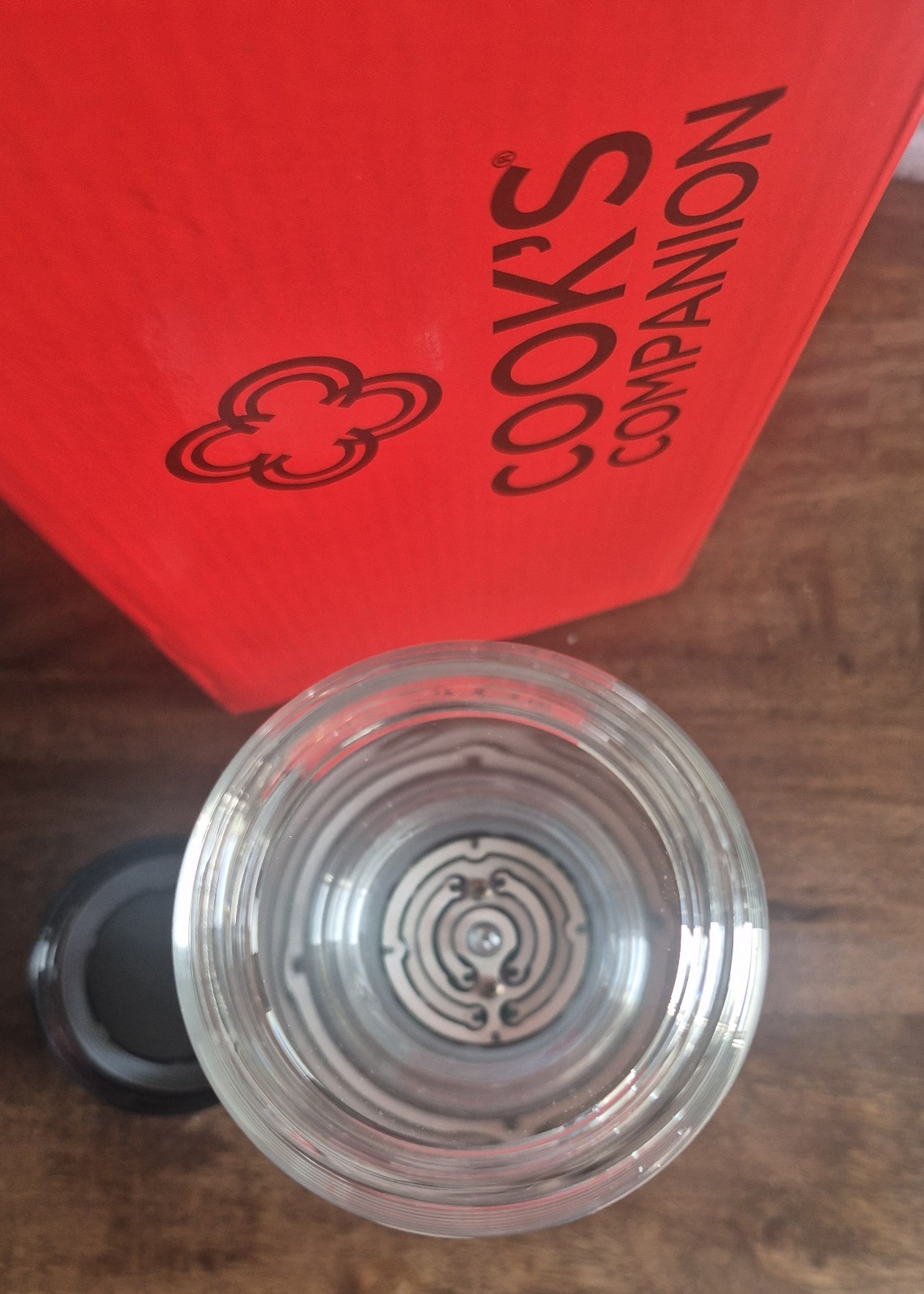14 oz Silver Cooks Companion Hydro Bottle H2 Generator New