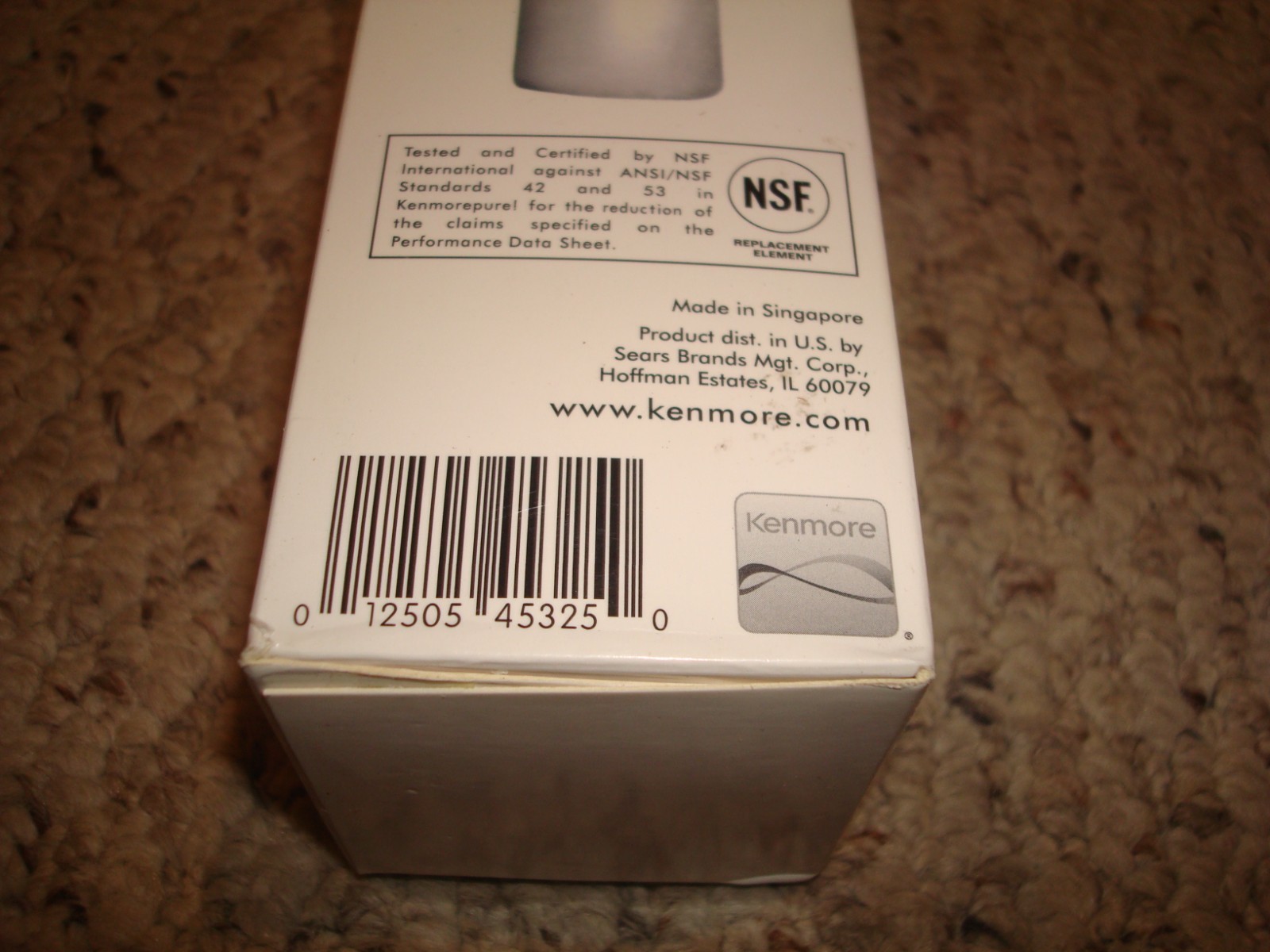 KENMORE CLEAR 46-9999 Replacement Refrigerator Ice & Water H2O Filter Sealed NEW