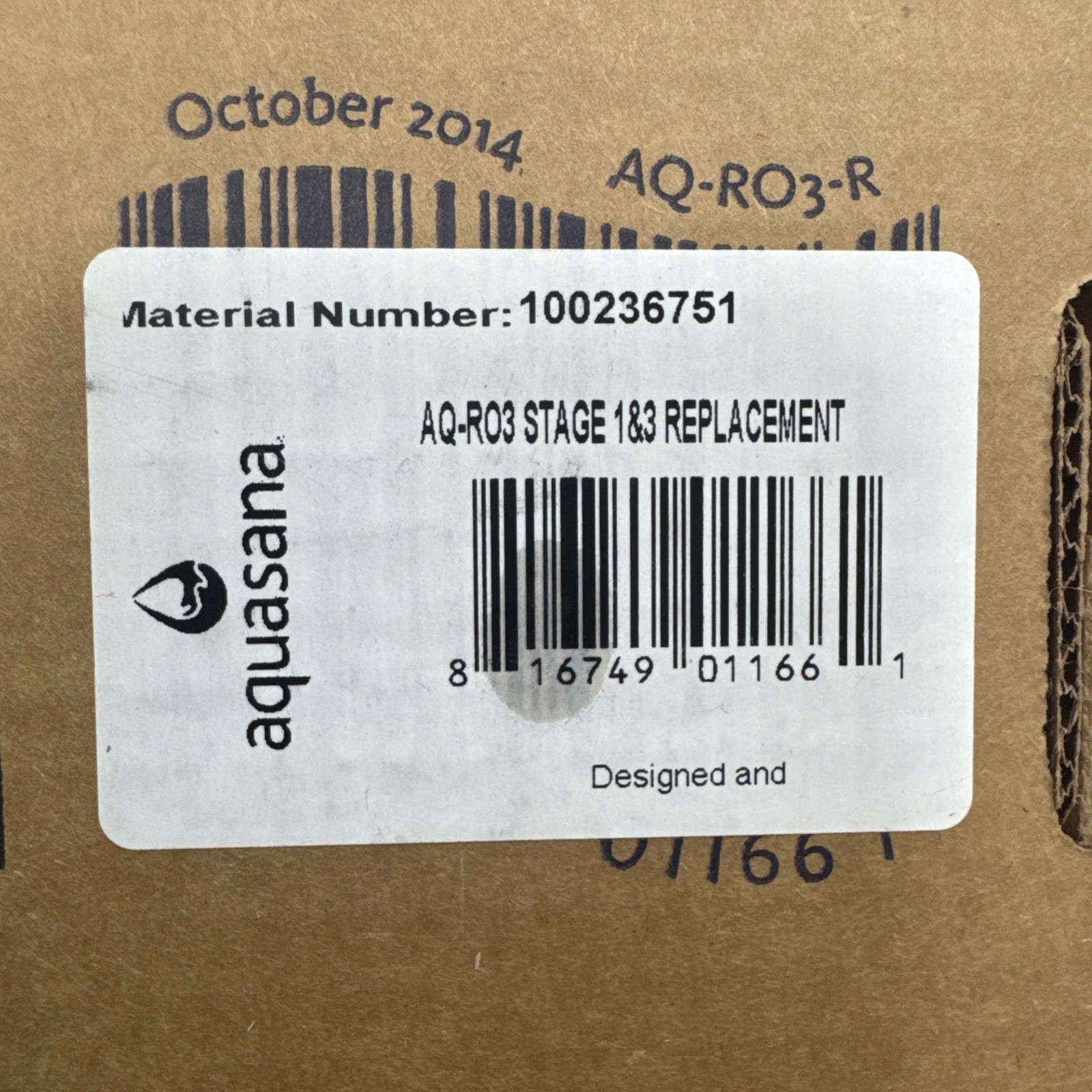 Aquasauna AQ-RO3 STAGE 1&3 REPLACEMENT