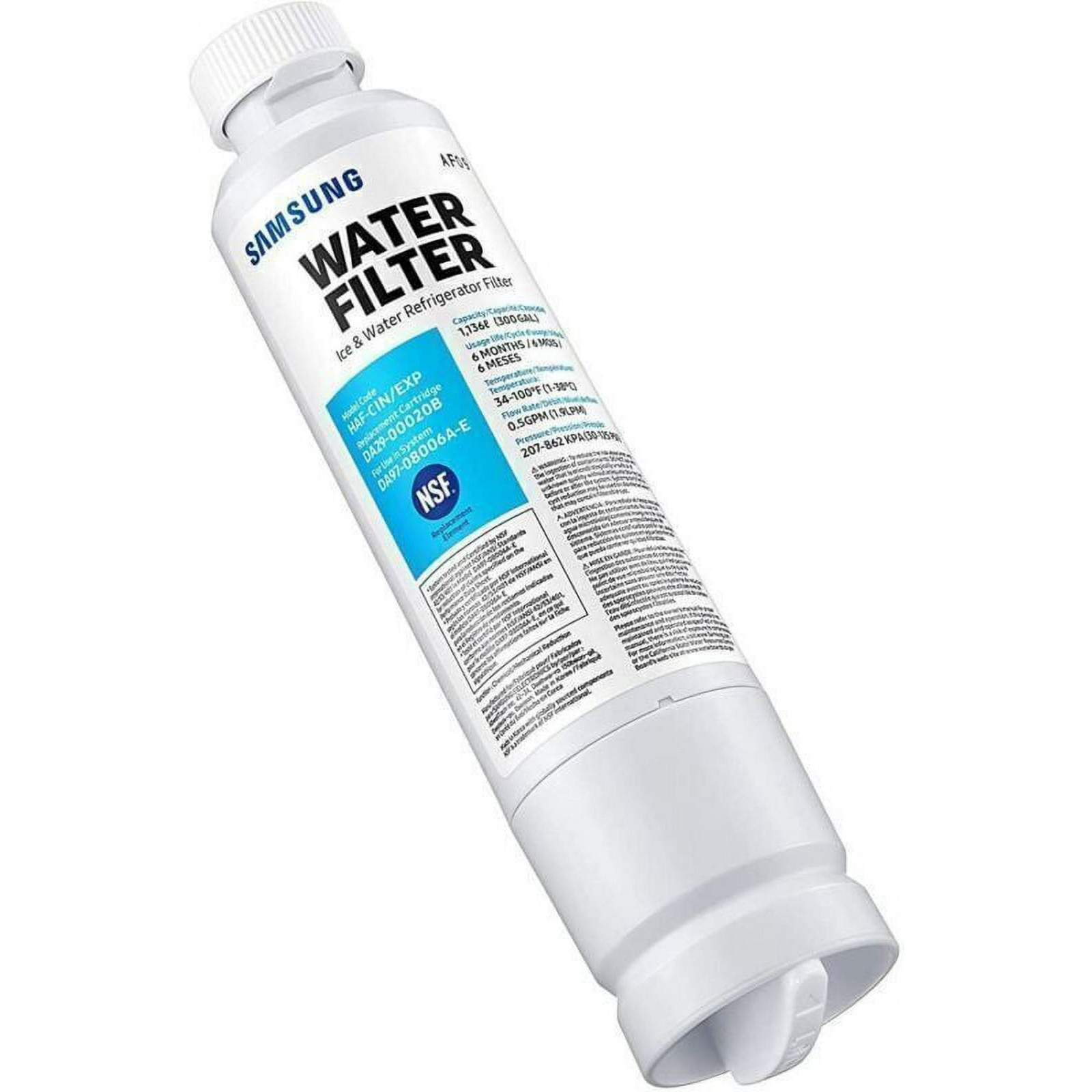 2 Pack SAMSUNG Water Filter HAF-CIN-2P-EXP, DA29-00020B USA Seller
