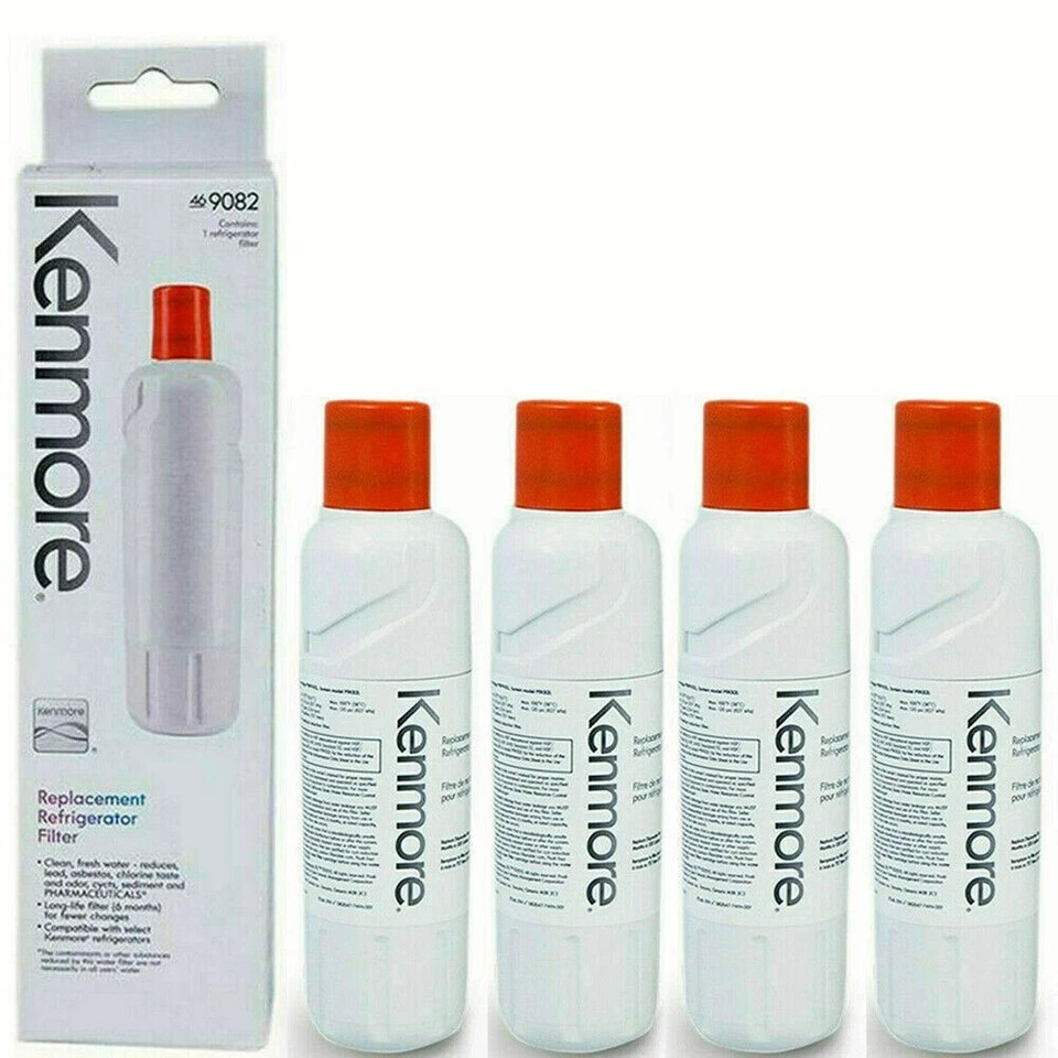 4Pcs Kenmore 9082 Replacement Refrigerator Water Filter for 469082 9903-US STOCK