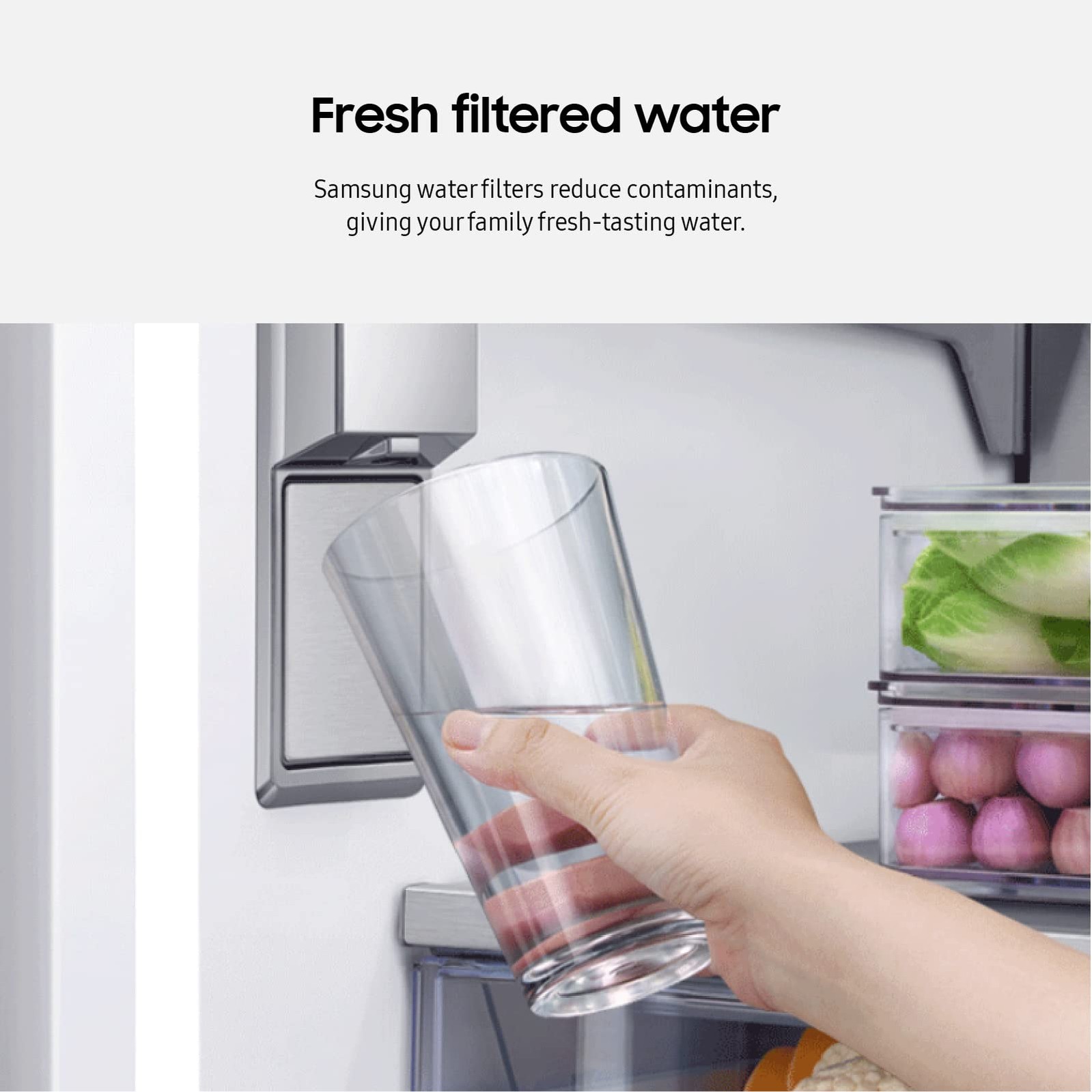 Samsung Haf-Qin-2P/Exp Genuine Refrigerator Water Filter Reduces 99 Of Harmful