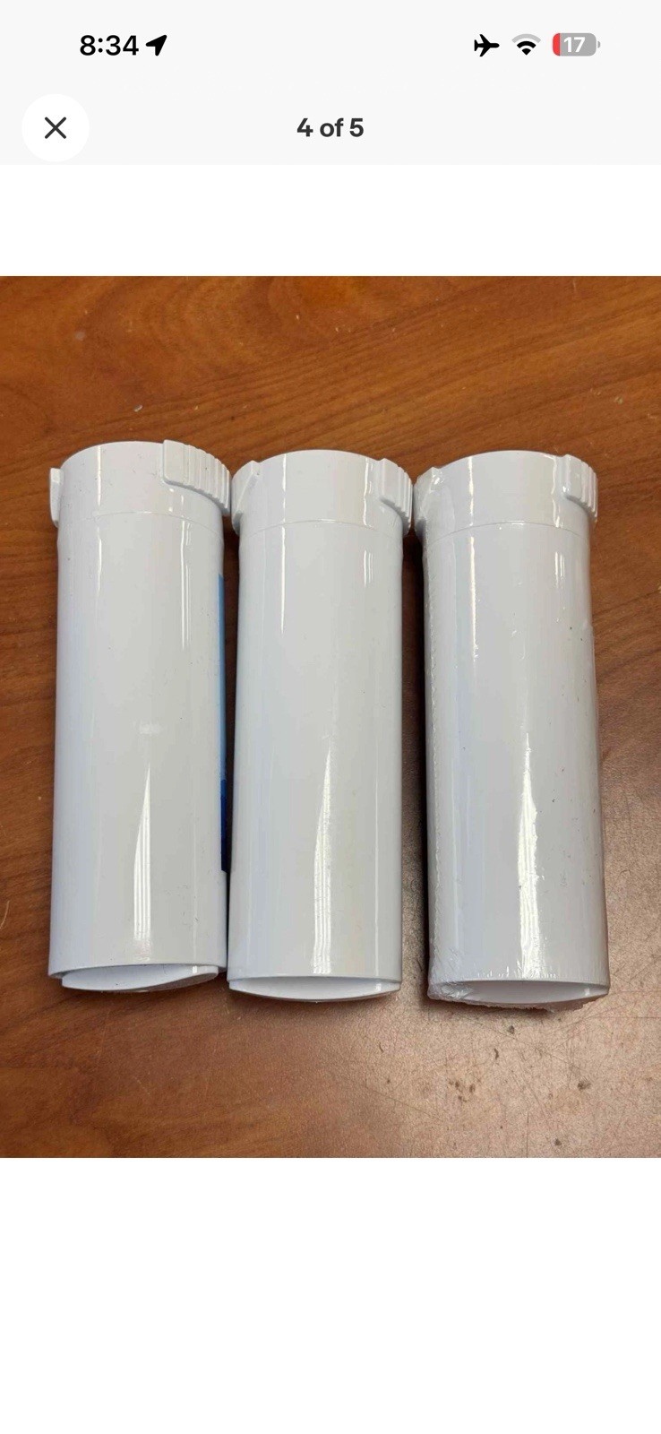 3 Pack Marriotto MR9 Refrigerator Replacement Water Filters
