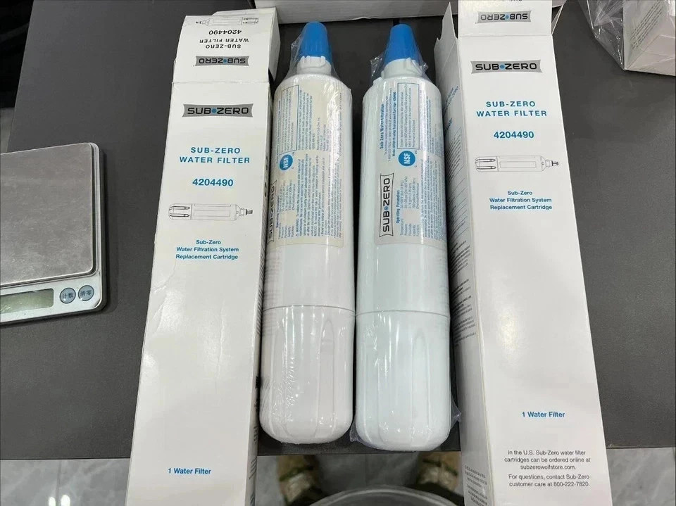 2 Packs SUB-ZERO 4204490 Refrigerator Water Filter
