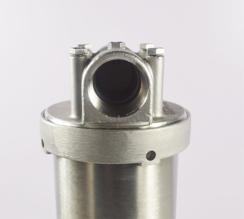 Stainless steel Filter Housing W/Bracket&Wrench pin for 20″ Cartridges 3/4″ NPT