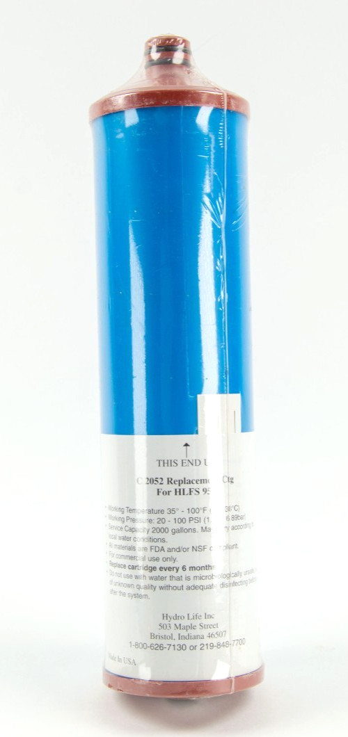 Hydro Life C-2052 HLFS 950 Triple Water Processor Filter Cartridge 6 Months