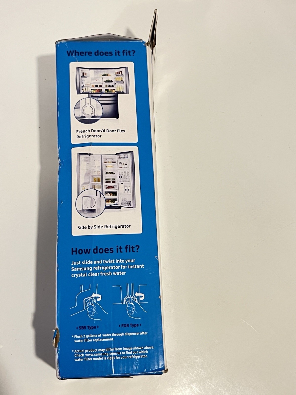 Samsung DA29-00020B HAF-CIN/EXP Refrigerator Ice & Water Filter Genuine Carbon