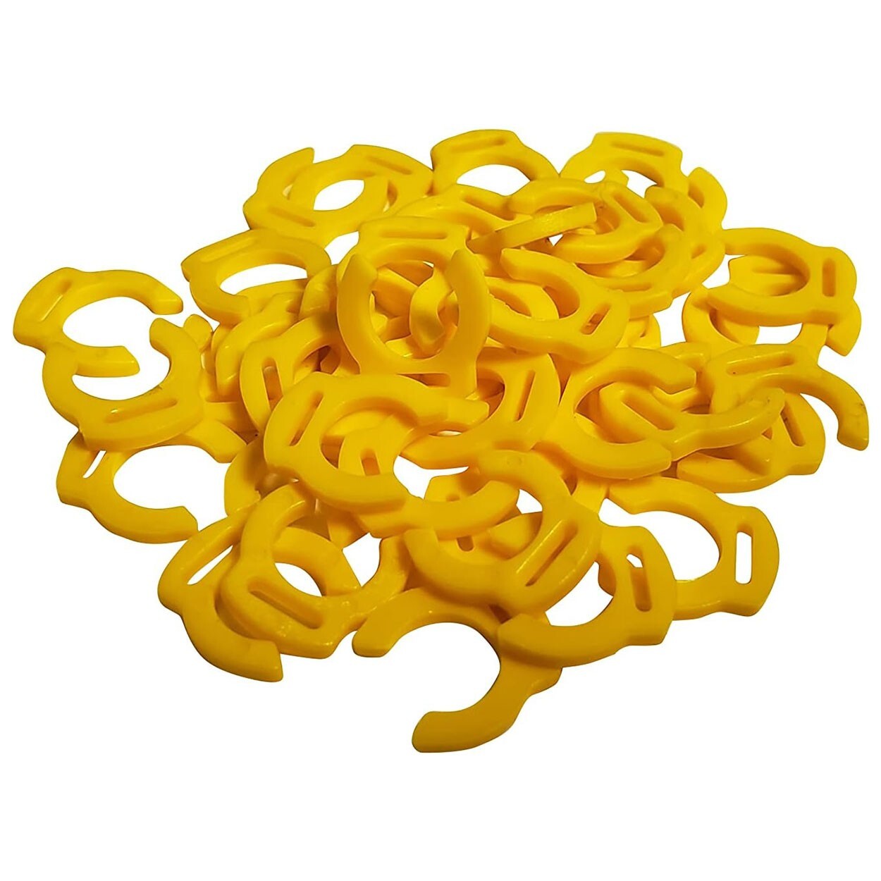Metpure 1/4″ Locking Clip for RO Water Filtration System/ QC Replace (50 Yellow)
