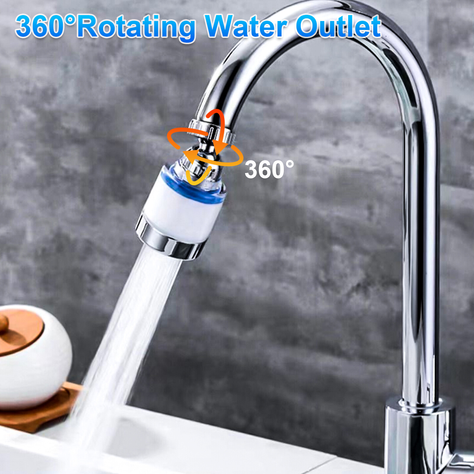 Faucet Water Filter System Kitchen Sink Mount Filtration Tap Purifier Cleaning
