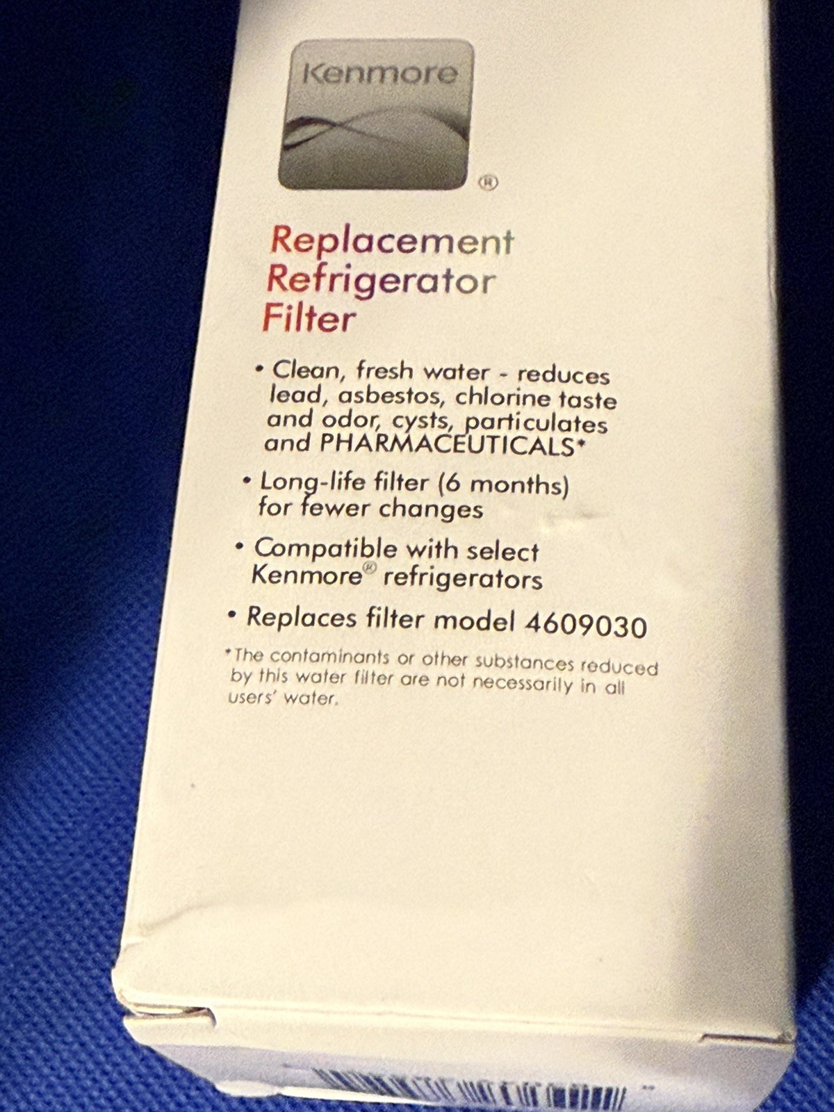 3 PACK – Kenmore 460 9083 Refrigerator Water Filter, 4609030, Sealed, Open Box