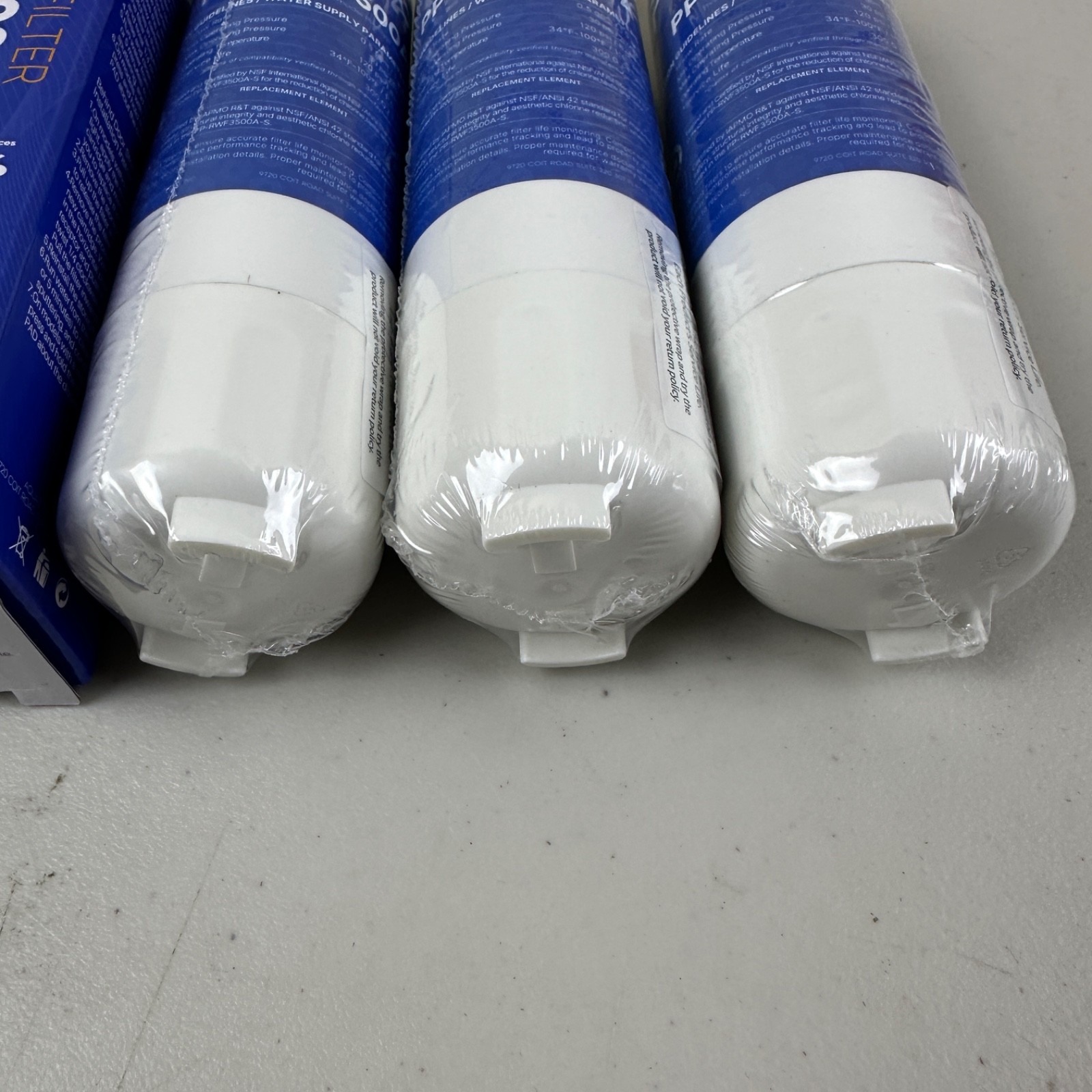 3 PACK PUREPLUS for ADQ73613401 LG LT800P LT800PC Water Filter PP-RWF3500A