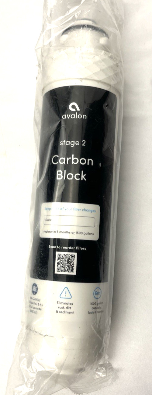 New Avalon A4 Stage 2 Carbon Block Bottleless Water Cooler Replacement Filter