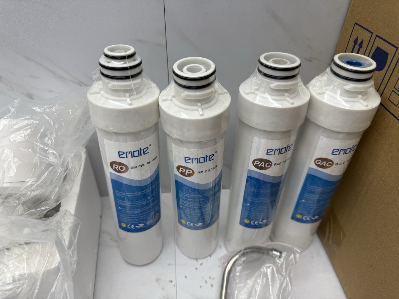 Reverse Osmosis Water Filtration System 4 Stage Under Counter PAE GUC