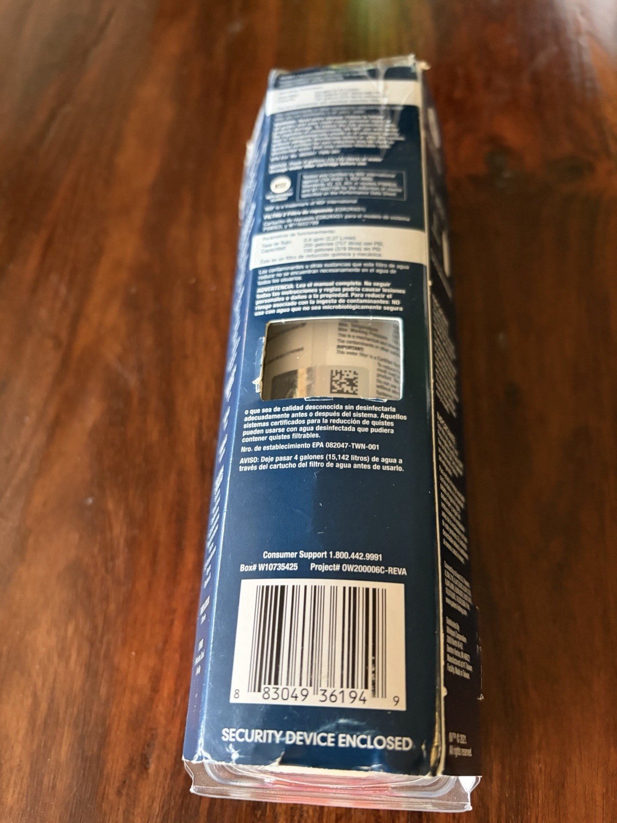 EveryDrop #2 Ice & Water Refrigerator Filter ΕDR2RXD1 New In Box