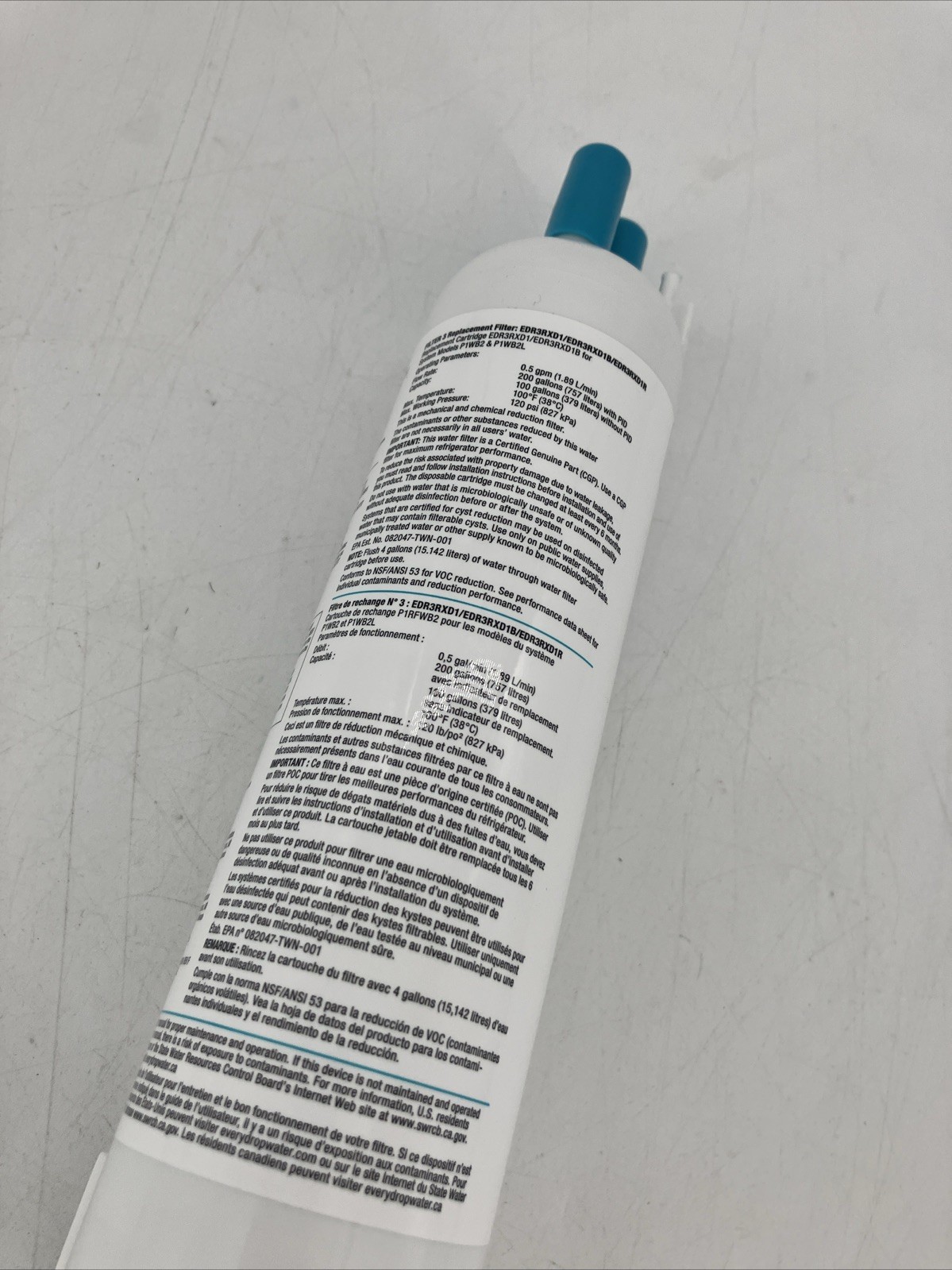 New EveryDrop Ice And Water Refrigerator Filter 3 ΕDR3RXD1 Ships Fast