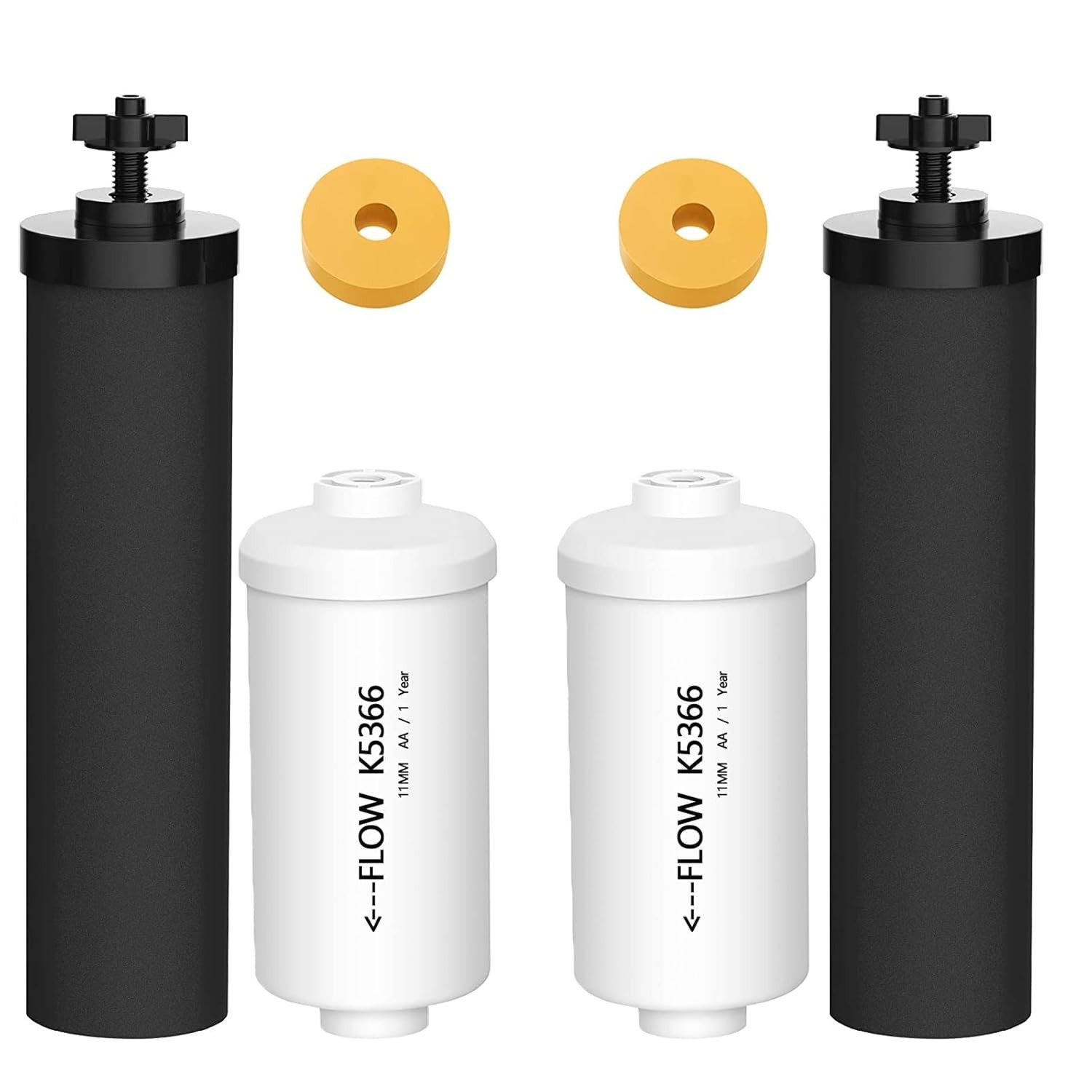 Berkey Replacement Filters Combo Water Filter 4 Pack BB9-2 Replacement