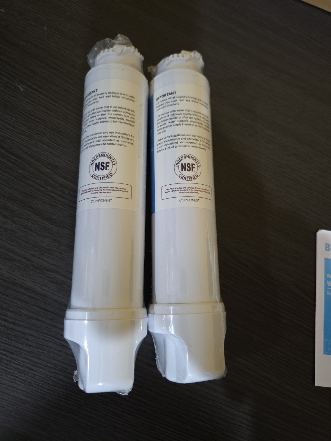 Sealed 2x Bogda 200 Gallons each Water Filter Replacement BO022 White Free Ship
