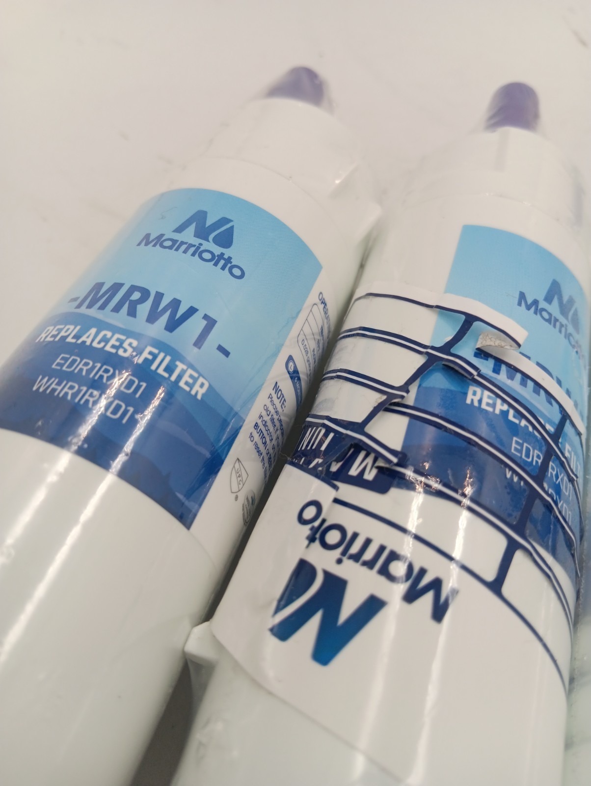 4 Pack Marriotto Refrigerator Filter MRW1 Replaces Filter EDR1RXD1 WHR1RXD1
