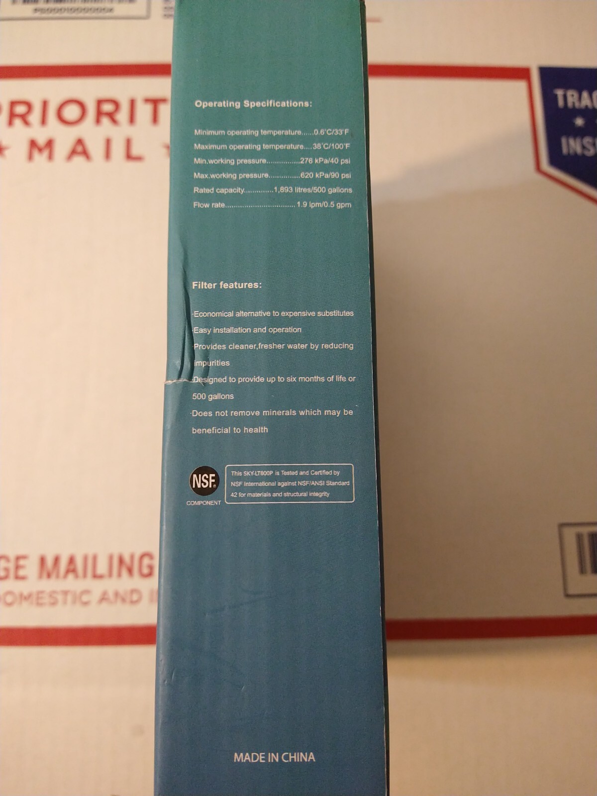3 Pack Refrigerator Water Filter Replacement for LG LT800P ADQ73613402 Kenmore