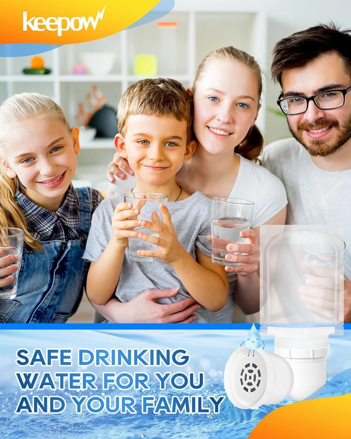 3 Pack Water Filters Replacement Compatible with Clearly Filtered Water Pitcher