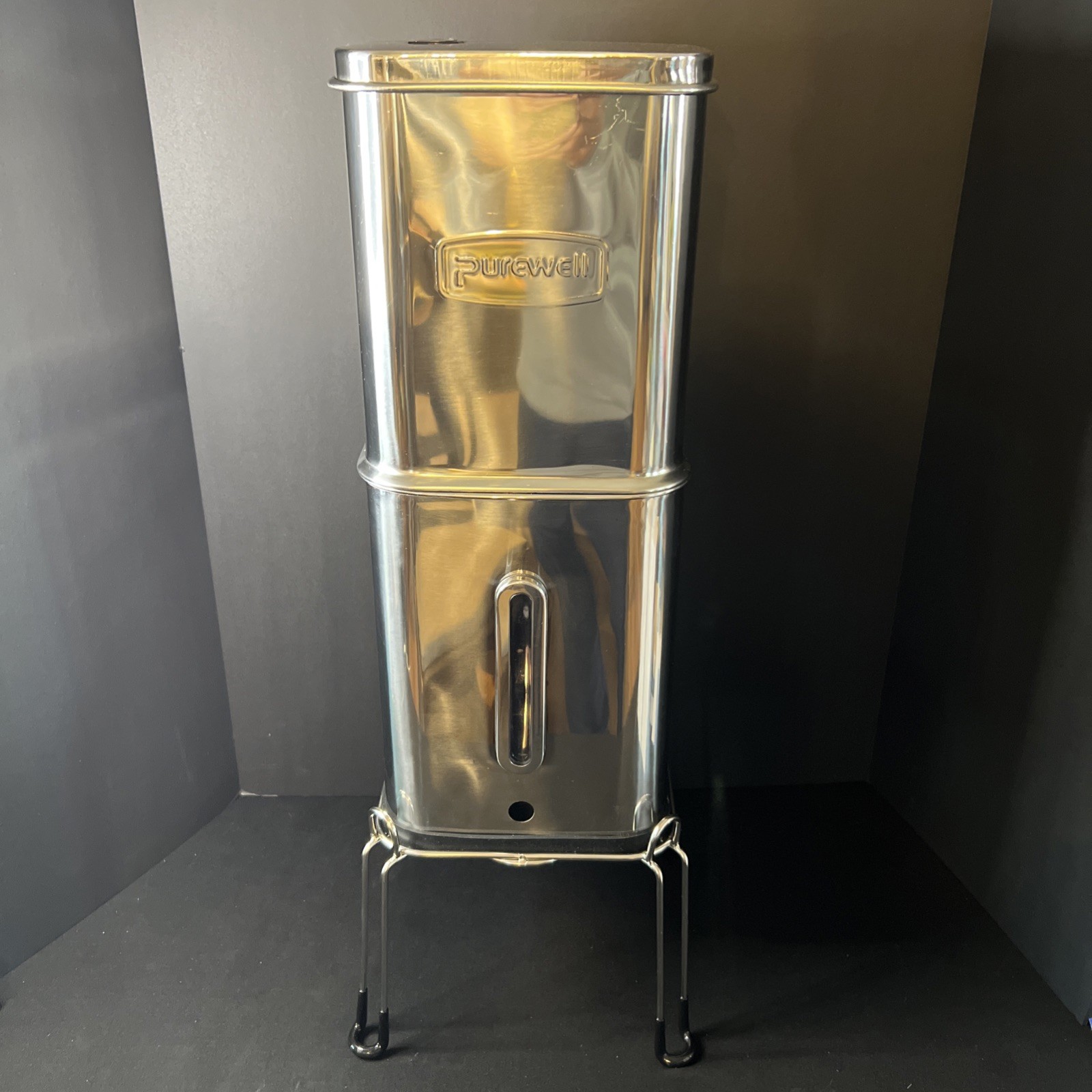 Purewell 2.25G Gravity Water Filter System with Water Level Window Open Box DEAL