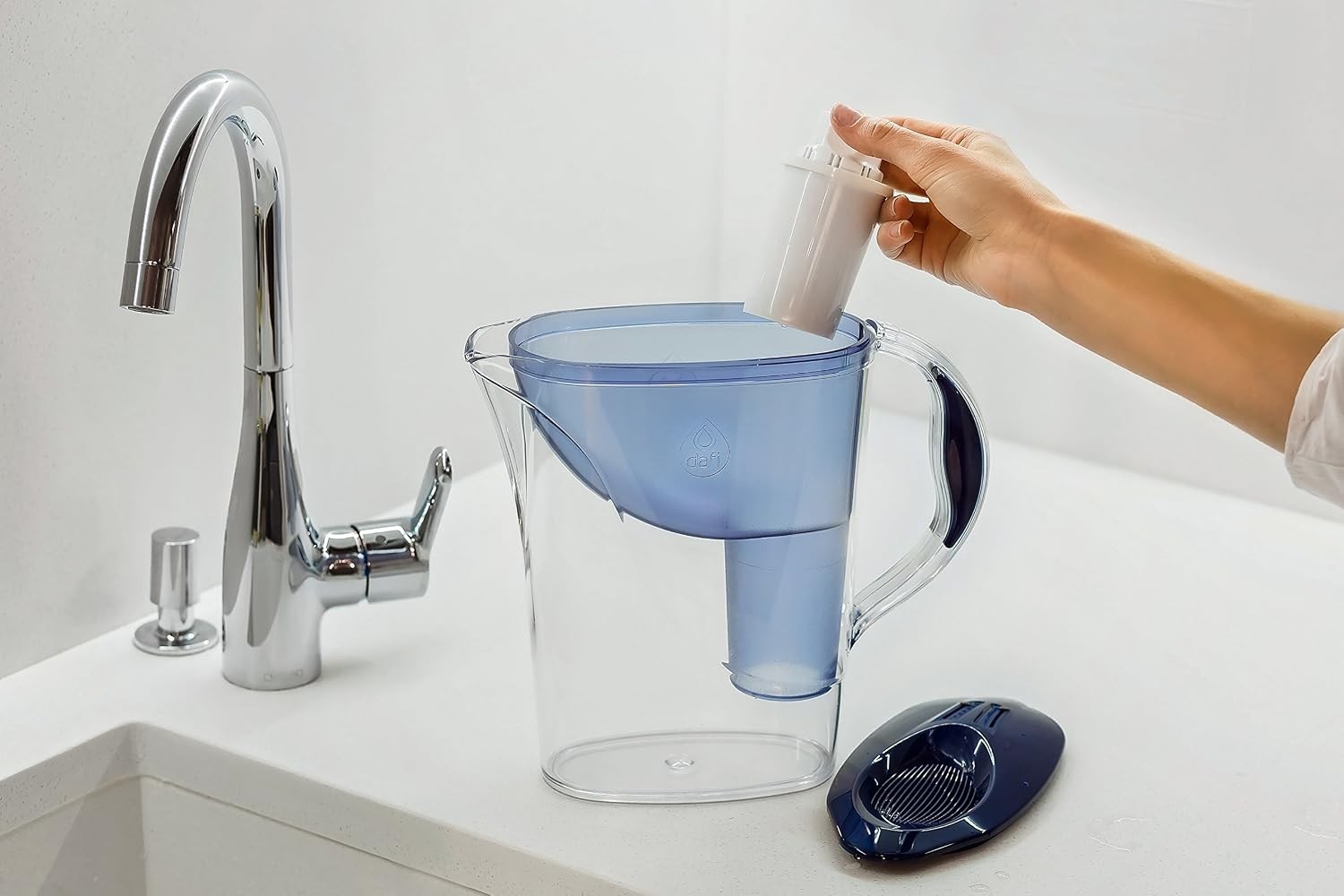 3-Pack Eco-Friendly Water Filters – Purifies, Reduce Waste & Improves Taste